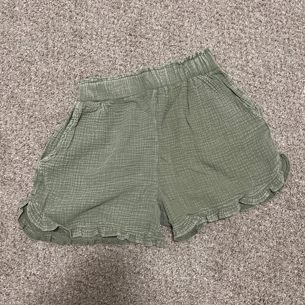 Gauze shorts